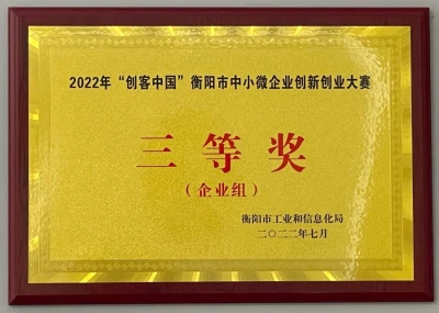 2022 Maker China Hengyang Third Prize